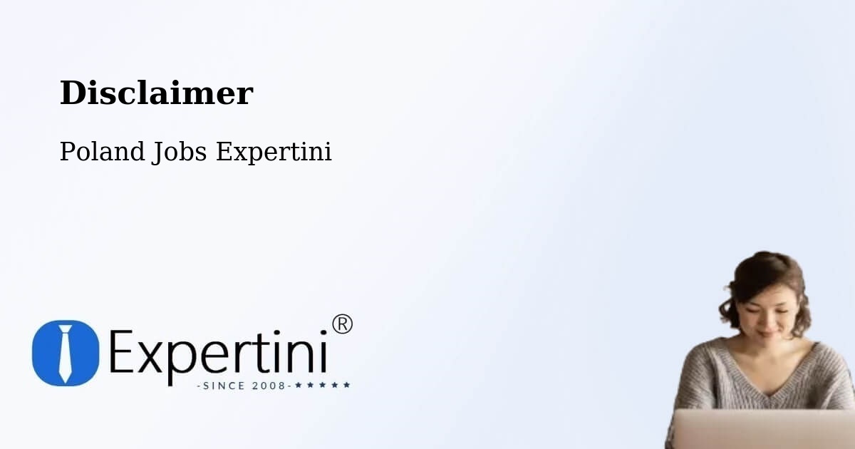 Disclaimer – Poland - Poland Jobs Expertini