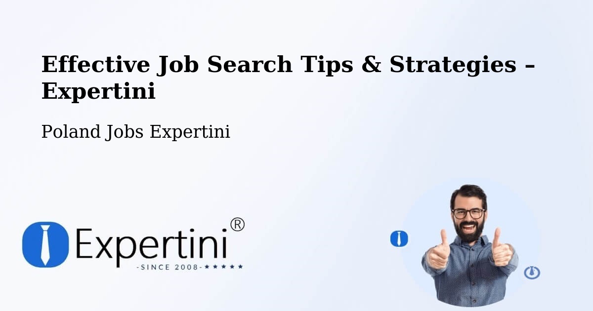 Job Search Tips & Strategies for Job Seekers – Poland - Poland Jobs Expertini