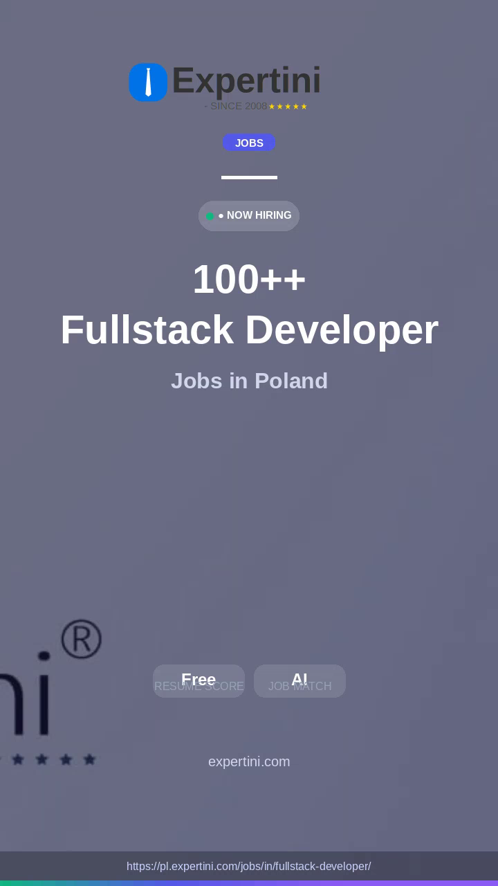1,257+ Fullstack Developer Jobs in Poland — Top Companies Hiring September 2026