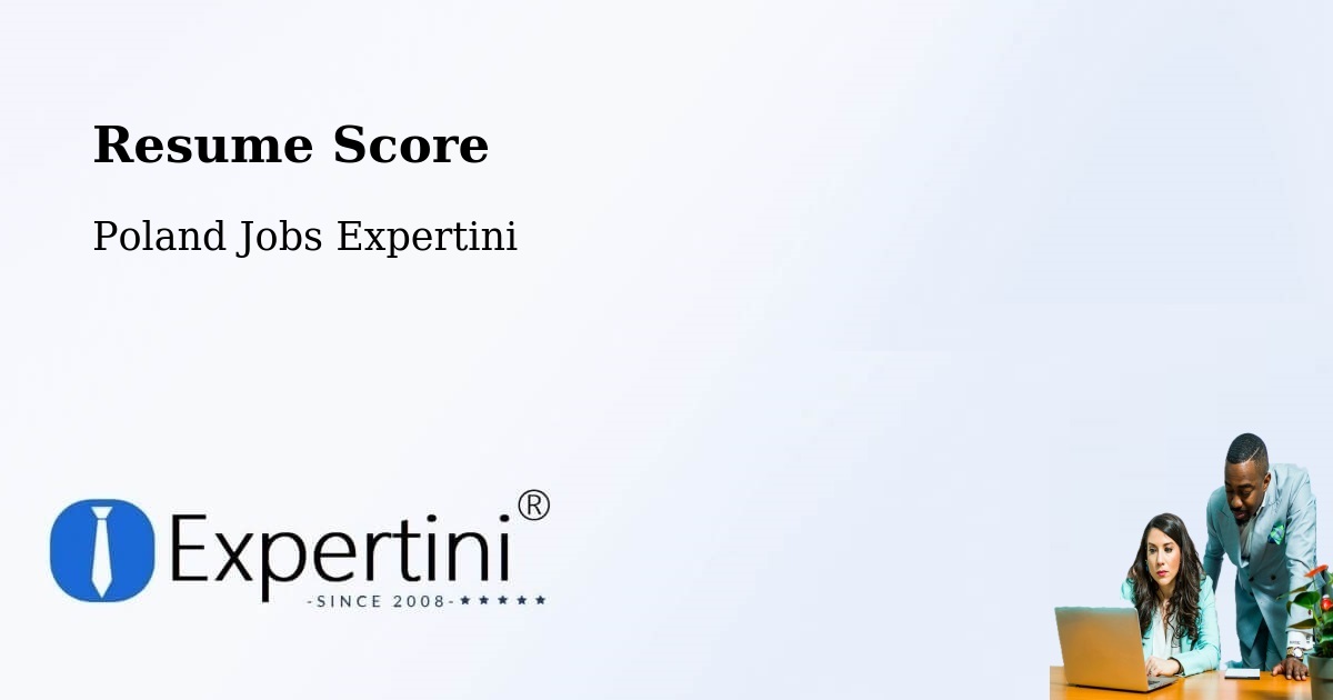 Resume Score & Job Description Match Tool – Poland - Poland Jobs Expertini
